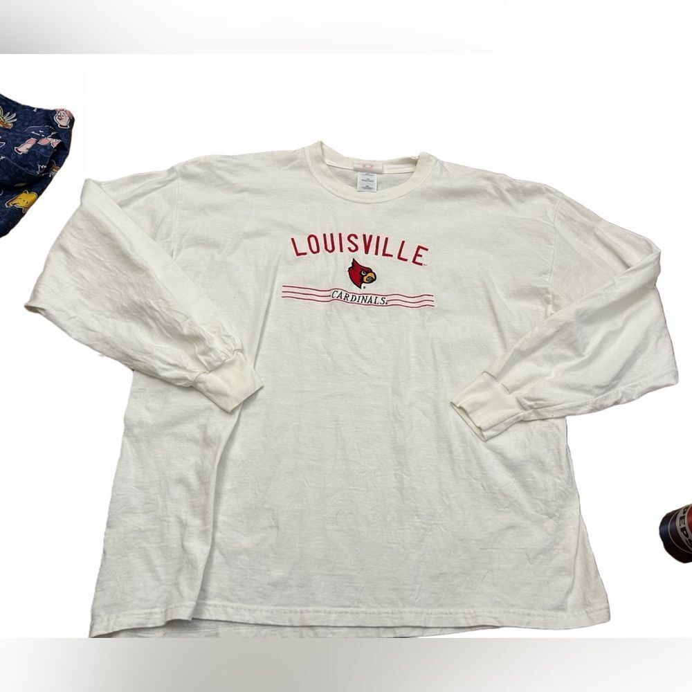 Vintage Dodger Louisville Cardinals Long Sleeve Tshirt